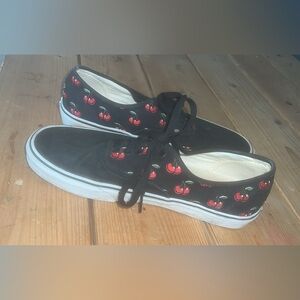 Vans “Authentic” Black Cherry Sneakers